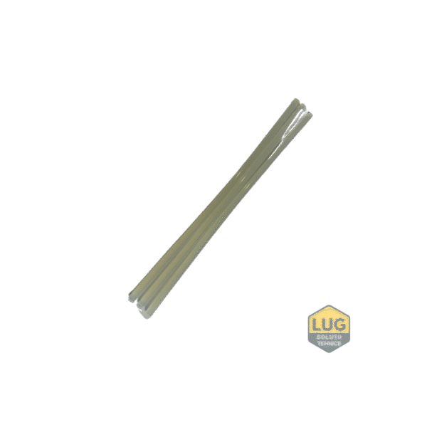 BAGHETA SILICON ALB-GALBUI 30CM-7MM