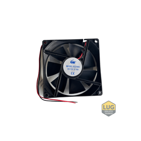 VENTILATOR DC12V 92X92X25MM