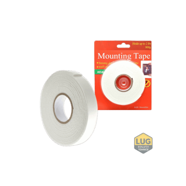 BANDA DUBLU ADEZIVA BURETATA 18MM X 3M