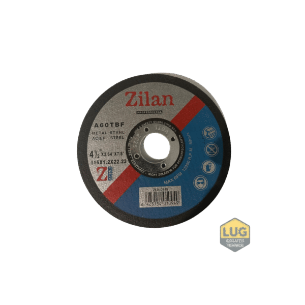 DISC DEBIT METAL 115X1.2X22.2MM