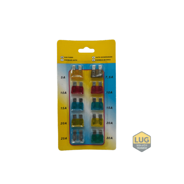 SET 10 BUC SIGURANTE AUTO 19MM