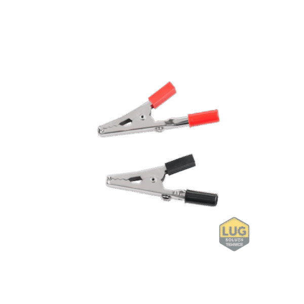 SET CROCODILI  CU SURUB LUNGIME 66MM ROSU+NEGRU