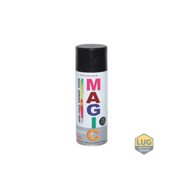 SPRAY VOPSEA NEGRU LUCIOS 039-450ML