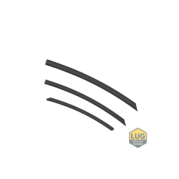 TUB TERMOCONTRACTABIL NEGRU 1M - 20 MM