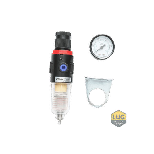 FILTRU AER CU REGULATOR PRESIUNE 1MPA AFR2000 PLASTIC RC1/4