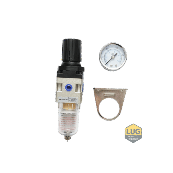 FILTRU AER CU REGULATOR PRESIUNE 1MPA AW2000-02 METAL RC1/4