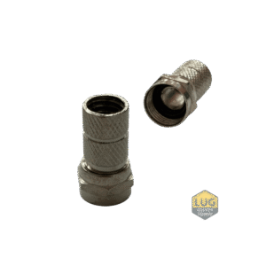 MUFA F ADAPTOR CABLU TV RG6 CU FILET SI GARNITURA CAUCIUC