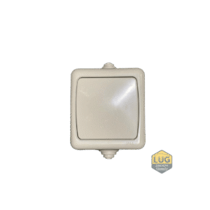 INTRERUPATOR SIMPLU ALB APLICAT