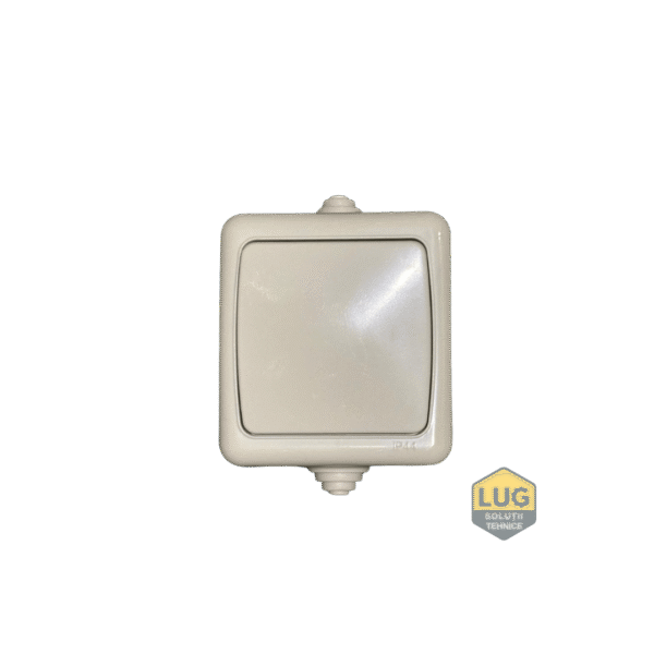 INTRERUPATOR SIMPLU ALB APLICAT