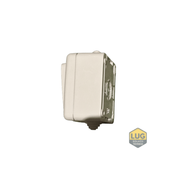 INTRERUPATOR SIMPLU ALB APLICAT