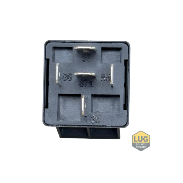 RELEU AUTO 12V DC 30/40A  5 PINI 4120 CU SUPORT FIXARE
