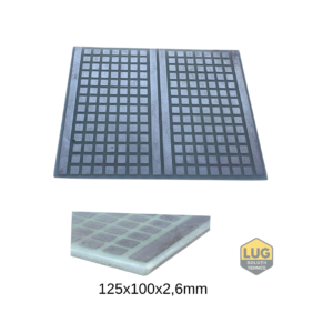 PLACA DE TEST 100X125X2.6MM
