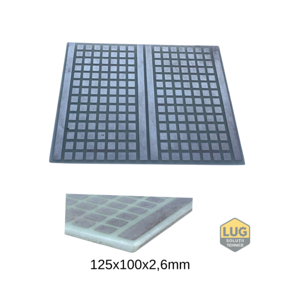 PLACA DE TEST 100X125X2.6MM