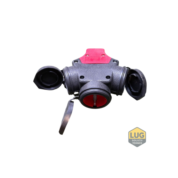 CUPLA Y TRIPLA DE CAUCIUC PART ELECTRIC 16A 250V